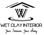 Logo of Wet Clay Interior, Interior Designer in Kolkata