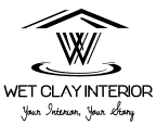 Logo of Wet Clay Interior, Interior Designer